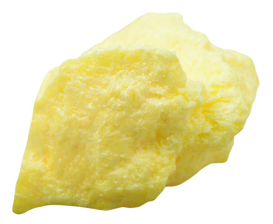 Το θείο είναι ένα στοιχείο της κεραμικής σύνθεσης